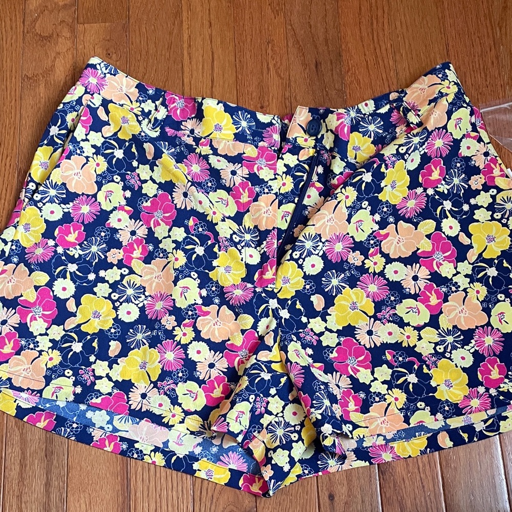 Modcloth Navy Floral Women's Shorts
